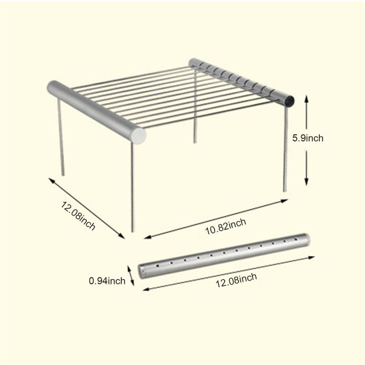 Folding%20Campfire%20Grill%20Non-stick%20Detachable%20304%20Stainless%20Steel%20Grate%20Portable%20Camping%20Grill%20with%20Legs%20BBQ%20Tools%20with%20Storage%20Bag%20for%20Meats%20Fish%20Vegetables%20Steak%20-%20Image%209