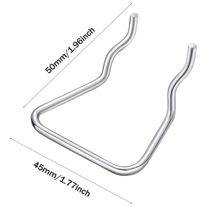 30Pcs%20Pegd%20Plier%20Holders,%20Stainless%20Steel%20Double%20Loop%20Pegd%20Hooks%20Accessories%20Shelving%20Display%20Hooks%20for%20Store%20-%20Image%203