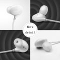 3.5MM/Type-C VIVO Headset Wired Control In-Ear Earphones Headphones With Microphone And Volume Control. 