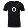 new cotton short-sleeved T-shirt github octopus cat open source programmer programming geek GEEK t shirt men.