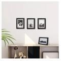 5R size photo frame,Wall Set of 4 Pieces.