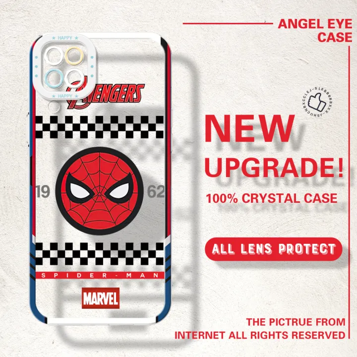 YYDS%20for%20Samsung%20A12%20A12%205G%20M12%20Back%20Cover%20Marvel%20Iron%20Man%20Transparent%20Crystal%20TPU%20Soft%20Thin%20Phone%20Case%20-%20Image%202