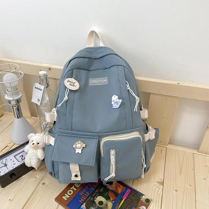 Women%20Backpack%20Korean%20Style%20Teenage%20Girls%20High%20School%20Backpacks%20Rucksack%20Nylon%20Student%20Shoulder%20Bag%20Schoolbag%202023%20Boys%20-%20Image%202