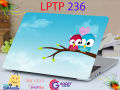 LS - 236 Bird Couple Love Laptop Sticker Vinyl Paper Waterproof  Laptop Sticker for laptop Back Side Decoration. 