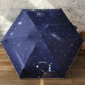 Quality Mini Pocket Umbrella, Women Sunny and Rainy Mini Fashion Folding Umbrellas, The Little Prince Umbrella For Kids Travel.
