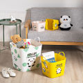Cartoon Children Toy Storage Bucket Storage Basket Laundry Light Luxury Home Cute Dirty Clothes Storage Basket Laundry Basket Proud. 