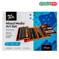 Mont Marte Studio Essentials Mixed Media Art Set - 174 Piece.
