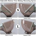 Adjustable Measuring Cup and Spoons Set Battery-Free Baking Magnetic Back Strap Kitchen Tools Graduated Measuring. 
