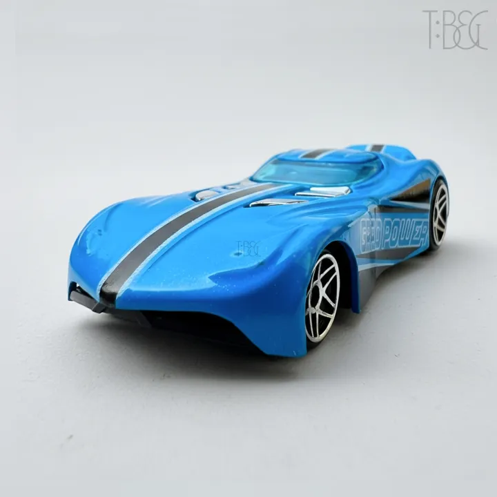Alloy Toy Car – 1 Piece Skyblue Die-Cast Mini Racing Car for Kids ...