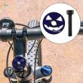 Headset Stem Top Cap Cover Bike Headset Caps for Road Bikes Bicycling Biking Colorful. 