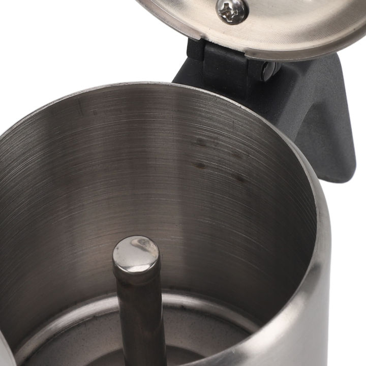High quality 12 cup 304 stainless steel pot type portable coffee machine stove type coffee machine pot type coffee brewing machi