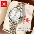 Olevs Stylish & Fashionable 9931 Elegant Rhombus Mirror Original Quartz Ladies Watch.