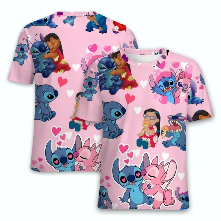 Funny%20Disney%20T-Shirts%20Lilo%20and%20Stitch%20Cartoon%20Anime%203D%20Print%20Men%20Women%20Casual%20Fashion%20Oversized%20T%20Shirt%20Kids%20Boy%20Girl%20Tees%20Tops%20-%20Image%205