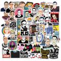 【The road to happiness Store】50Pcs Notorious Bader Ginsburg Stickers For Laptop Phone Scrapbooking Luggage Car Decorative Stationery Sticker. 