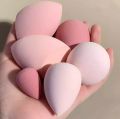 6pcs Beauty Blender Sponge/ Makeup Sponge Blending Puff Flawless Powder Smooth Beauty Sponge Floral Jar Set - Beauty Blender.