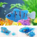 Hot! Funny Swim Electronic Fish Activated Battery Powered Toy Fishes Swimming Pet for Fishing Tank Decorating Fish Toys. 
