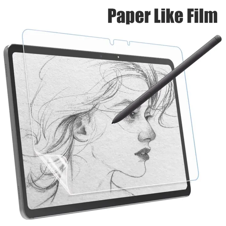 Like%20Writing%20on%20Paper%20Screen%20Protector%20For%20Samsung%20Galaxy%20Tab%20S7%20S%207%20FE%20Plus%20Lite%20S7FE%20S7Plus%2012.4%20Drawing%20Anti-Glare%20Mate%20film%20-%20Image%202