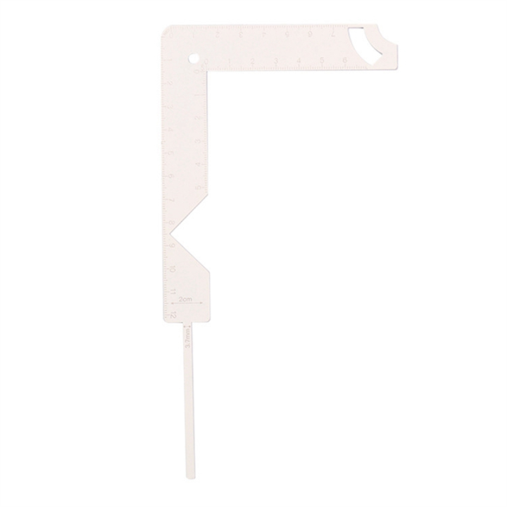 5-In-1 Book Cover Guide Stainless Steel Metal Bookbinding Cover Tool for Scribe Marking Album Notebook Gauge Ruler Durable Easy Install Easy to Use