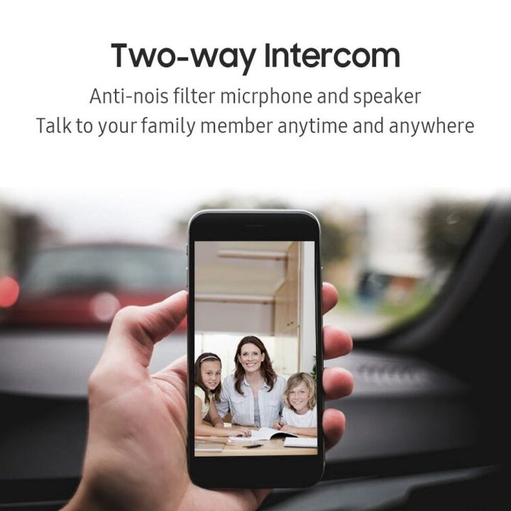 1080P%20HD%20Smart%20Security%20Camera,%20Network%20Camera%20with%20Microphone/Night%20Vision/Motion%20Detection/TwoWay%20Intercom/Remote%20Baby%20Monitor,%20EU%20Plug%20-%20Image%204