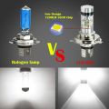 2 Pcs H4 9003 HB2 LED Motorcycle Headlight Bulbs HID Hi&Low Beam 6500K White Power. 