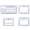 4 Pcs Craft Addressing Guide Notebook Multi-use Letter Envelope Stencil Template 4 Pcs Craft Addressing Guide Notebook Multi-use. 
