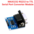 RS232 to TTL Serial Port Converter Module DB9 Connector MAX3232 Serial Module.