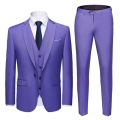 (Blazer + pants + vest) 2021 high-end custom business prom Men suit suit men's casual wedding Tuxedo dress men's 3 piece suit. 