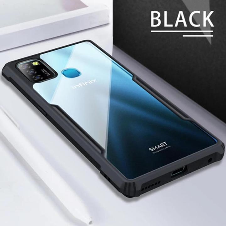 For Infinix Smart Hard Case Transparent Silica Gel Matte