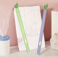 For Samsung Galaxy Tab S7 SM-870 / SM-T875 Fruit and Vegetable Shape Stylus Silicone Protective Case(Carrot).