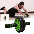 Total Body Fitness Double Roller Exercise Wheel - Green and Black - Jim Product.