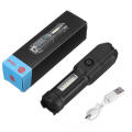 Rechargeable Torch Outdoor Home Portable Super Bright LED Light Torch-USB.