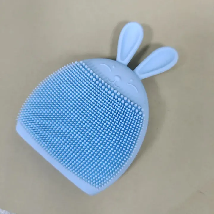 1%20Pc%20Rabbit%20Shape%20Silicone%20Face%20Cleansing%20Brush%20Face%20Washing%20Product%20Pore%20Cleaner%20Exfoliator%20Face%20Scrub%20Brush%20Skin%20Care%20-%20Image%204