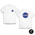 Nasa T-Shirt Logo Front Rear Sevendays Clothing. 