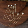 Bridal Tiara Wedding Design Hair Tools Pin U-shaped Pearl Pin Hair Accessories. 