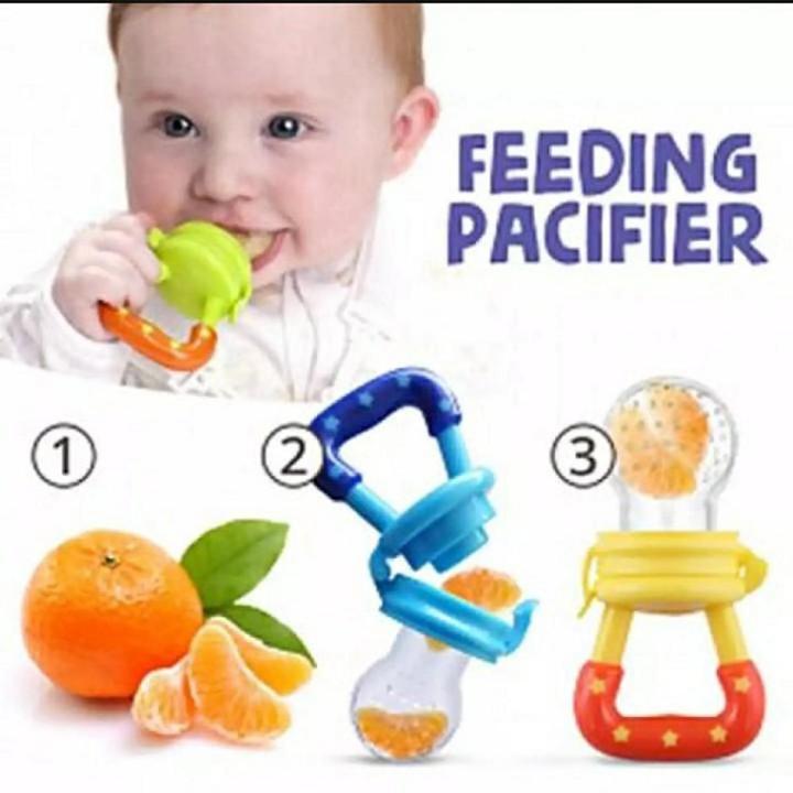 Multicolor 1Ps Baby Fruit Feeder Pacifier (Color as Per Stock)