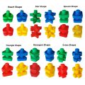 Kids Puzzle Toys Plastic Nuts Screws Matching Combination Baby Assembly Hands-on Screw Shape Large Particles Montessori Toy. 