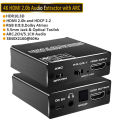 60Hz 4K HDMI Switch HDR HDMI ARC audio extractor HDMI 2.0 splitter switcher HDMI Switch audio extractor for PS4 pro apple TV. 