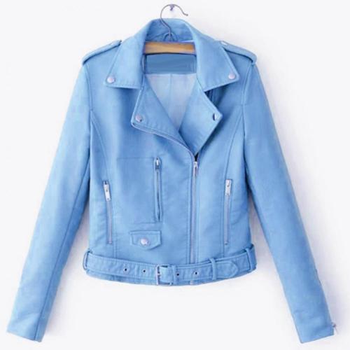 Women%20Bike%20Coat%20Leather%20Long%20Sleeve%20Lapel%20Outwear%20Zipper%20Outfit%20Button%20Pocket%20Jacket%20Spring%20Autumn%20Women%20Fashion%20Short%20Coat%20-%20Image%202
