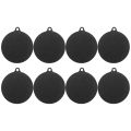 8Pcs Household Silicone Induction Cooker Protector Mat Round Cooktop Protector Mat Heat Insulated Pad 22cm Hot Pot Mat.