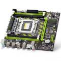 X79 Motherboard+E5 2640 V2 CPU+4X4GB DDR3 1600Mhz REG ECC RAM Memory+SATA Cable+Switch Cable+Thermal Grease M.2 NVME. 