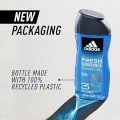 Adidas 3 in 1 Fresh Endurance Men Shower Gel 250ml. 