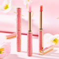 Honey Peach Magic Color Lipstick Temperature Lip Balm Moisturizing Nourishing Long Lasting Smooth Natural Brighten Lip Makeup. 
