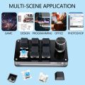USB Custom Keyboard Macro 3/6 Key 1 Knob Programming RGB Bluetooth Gaming Photoshop Hotswap Mini Mechanical BT Keyboard.
