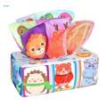 Baby Tissue Box Busy Pull Tissues Play Paper Sensory Toys for Game.