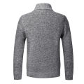 Mens Autumn Solid Color Knitted Sweater Jackets Cardigan Coats Man Clothing Casual Black Zip Up Sweaters Blusa De Frio Masculino. 