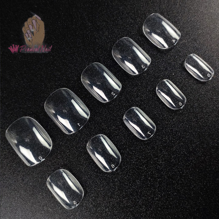 XS%20XXS%20Short%20False%20Nail%20Tips%20Soft%20Gel%20X%20Capsule%20Press%20On%20Almond%20Full%20Cover%20Artificial%20Nails%20240pcs/bag%20-%20Image%203