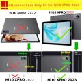 Smart Cover for Chuwi Hi10 XPro 2023 Tablet Case 10.1inch Folding Folio Pu Leather Case with Auto Sleep Wake Up Protective Shell.