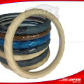 PVC LEATHER STEERING WHEEL COVER FOR CAR.