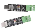 TTL RS485 To USB 2.0 Serial Converter Adapters Module FTDI Interface Board FT232RL FT232 Chip Dual Function Double Protection SN75176 Serial Converter Adapters - Multi Plug - Multi Plug. 