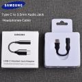 Samsung USB-C to 3.5mm Headset Jack Adapter- Black. 